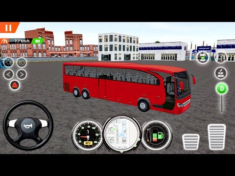 Indian Bus Driver Simulator 2019 - Mobile Bus Transport Driving - Android Gameplay