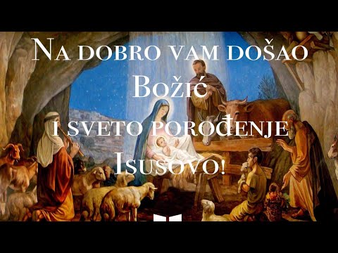 Badnja noć, male žive jaslice 2020/2021 Imotski