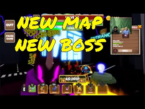 ROBLOX - WORLD DEFENDERS TAKING ON THE NEW BOSS GAIA IN THE 5 STAR CYBER CITY MAP UPDATE