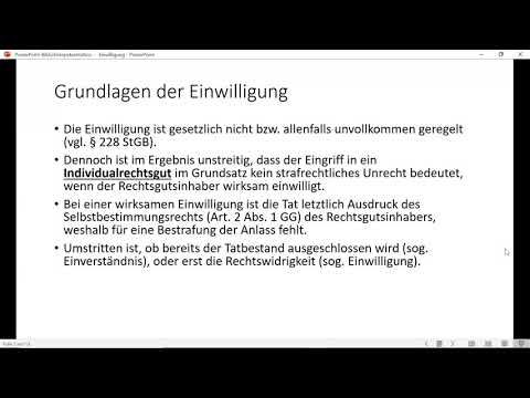 Strafrecht GK I - Einheit 17.1