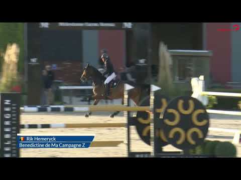 Barrage Ranking 1,45 m, CSI Peelbergen (NED), 10/04/2025, Bénédictine de Ma Campagne - Rik Hemeryck