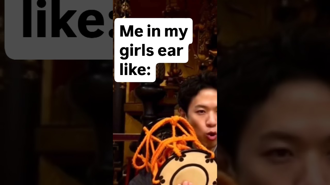 Playing Kotsuzumi in my girls ear like: