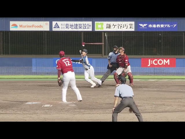 【ファーム】ファイターズ・平沼 ライト場外への特大の一発!! 2019/8/15 F-E(ファーム)