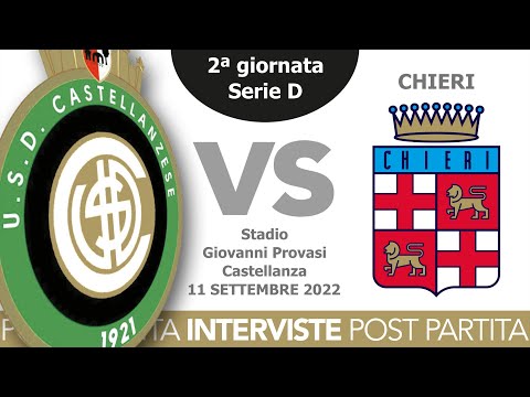 Castellanzese 1-1 Chieri 🎙  Mister Roberto Cretaz