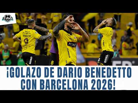 GOLAZO DE DARÍO BENEDETTO EN BARCELONA l LA BANDA