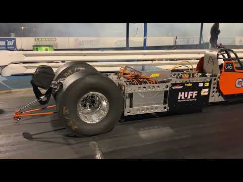 Electric Dragster SHOCKS Driver!