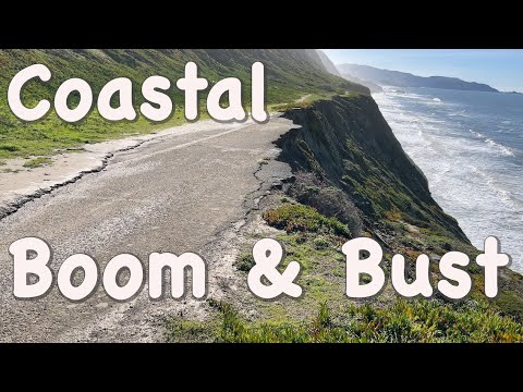 Daly City California Coastal Erosion.  Landslides, Erosion.... A Changing World