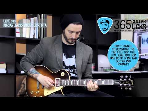 Lick 133/365 - Dorian Jazzy Blues Lick in A | 365 Guitar Licks Project