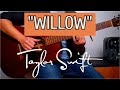 Willow Taylor Swift Guitar Lesson Tutorial How To Play EASY CAPO