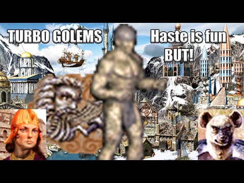 Heroes 3 HoTA - Haste is back! But only for TOWER! Jebus Outcast 1 hero