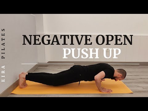 Negative Open Push Up
