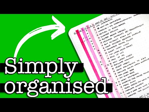 My Favourite Bullet Journal Hack 💜 The Alastair Method