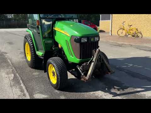 Video: John Deere 3520 kompakt traktor 1