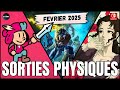 📆 sorties physiques sur nintendo switch février 2025 europe limités lrg imports 📆