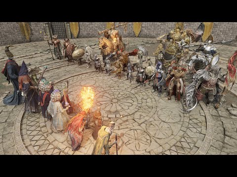 Sorcerer Vs Knight - Elden Ring