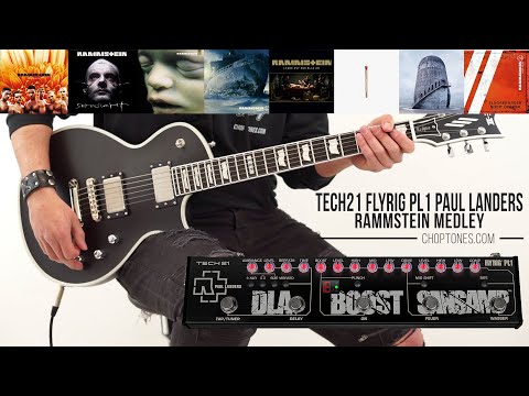 10 RAMMSTEIN Songs 🔥 ONE Pedal | Tech21 FlyRig PL1 Paul Landers Signature Demo