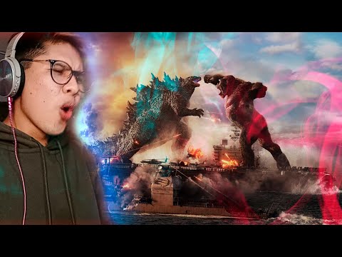 GODZILLA VS KING KONG VS MECHAGODZILLA RAP | Kronno Zomber (Video Oficial ) - REACCION