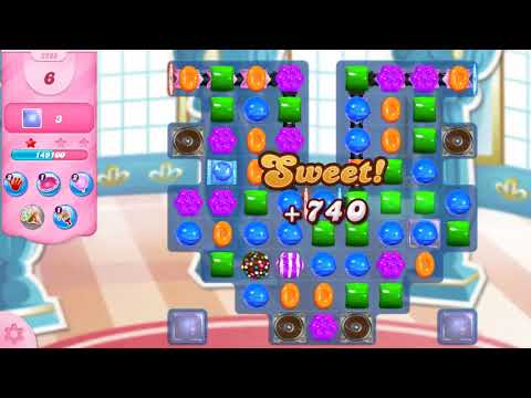 Candy Crush Saga Level 2986 NO BOOSTERS (18 moves)