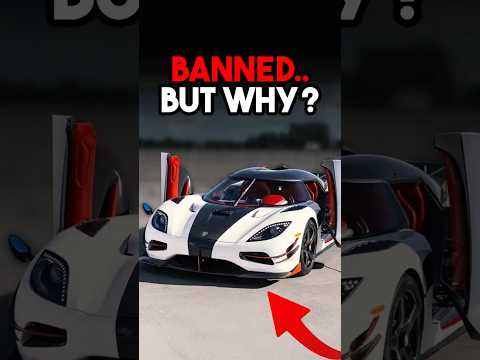 Thumbnail for Why Koenigsegg is BANNED in Multiple Countries 😨 by Koenigsegg
