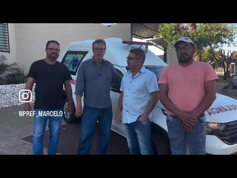 Saúde de Dirce Reis é reforçada com entrega de nova ambulância para atendimento à população