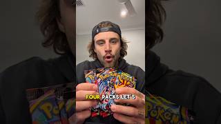 4 packs, how much luck do I have? #pokemon #pokemoncards #pokemontcg