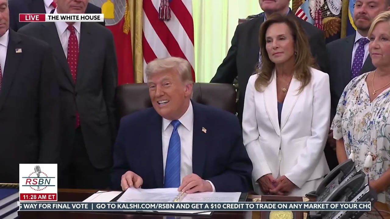FULL EVENT: President Trump Signs Secure America Act - 06/10/26