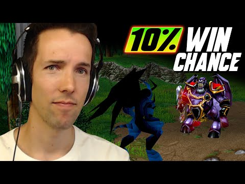 I have a 10% chance of winning this game... - WC3