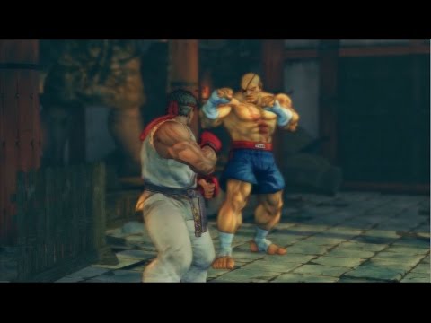 Ultra Street Fighter IV - Ryu vs. Sagat (Rival Battle) PS3 Gameplay