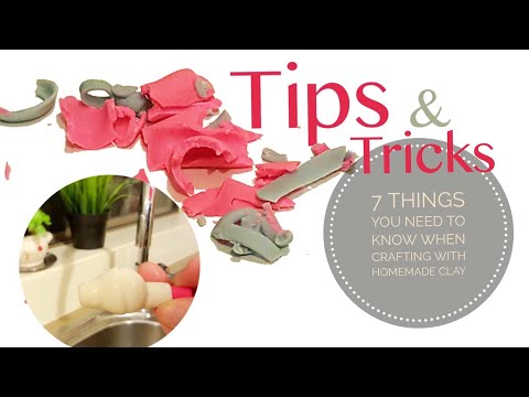 7 Things You Need to Know When Crafting with Homemade Clay