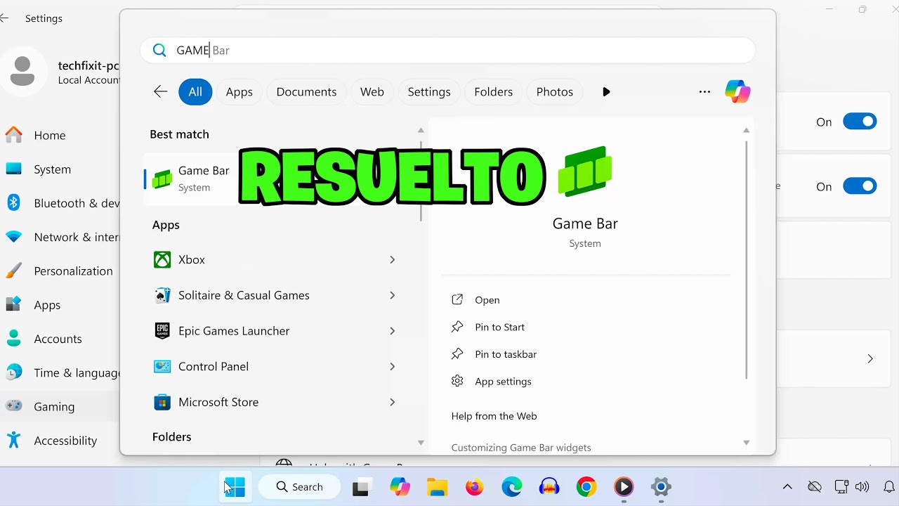 Game Bar No Graba en Windows 11 - NUEVO 2026✅🎮