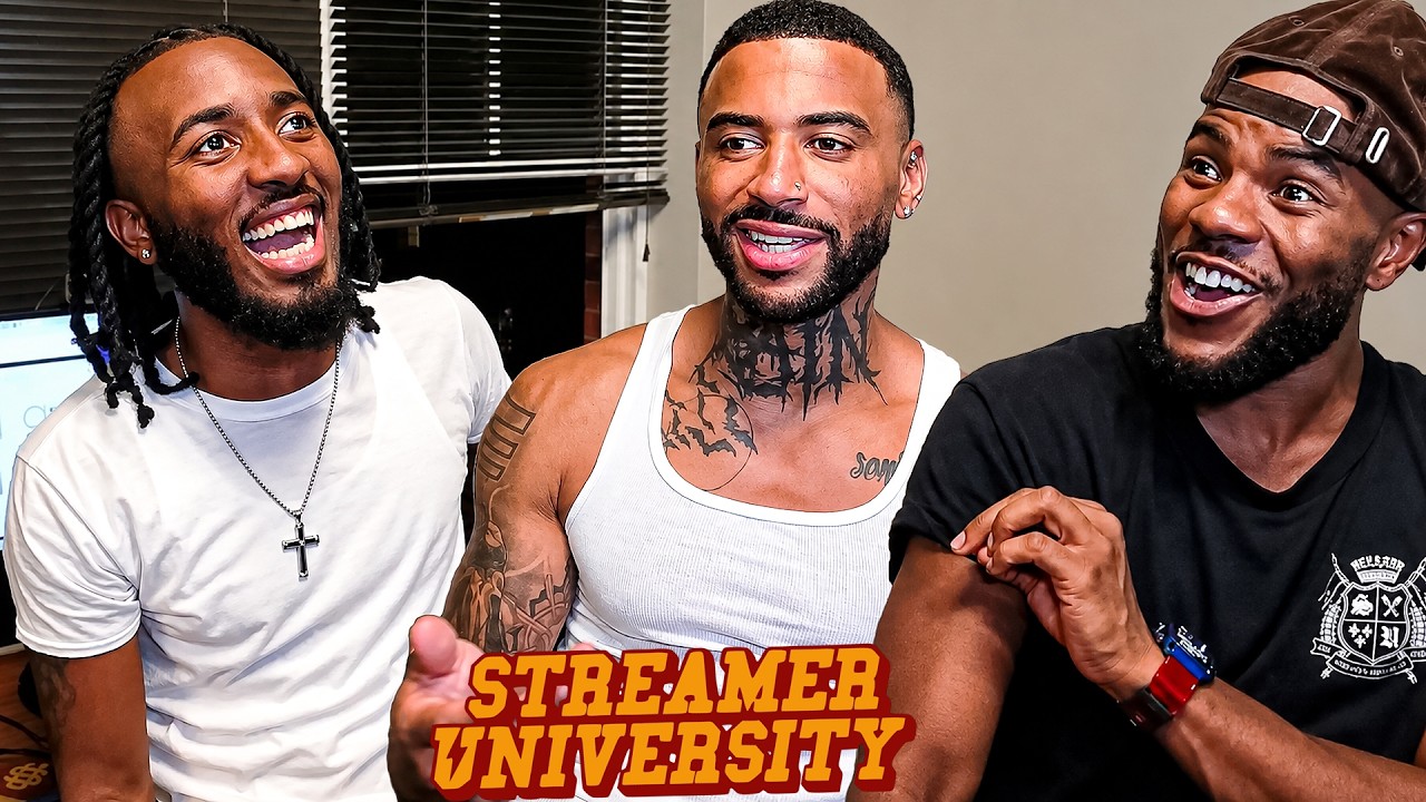McQueen Teaches Chrisnxtdoor & Devonte Cenat How To Get Girls At Streamer University... 🤣😂