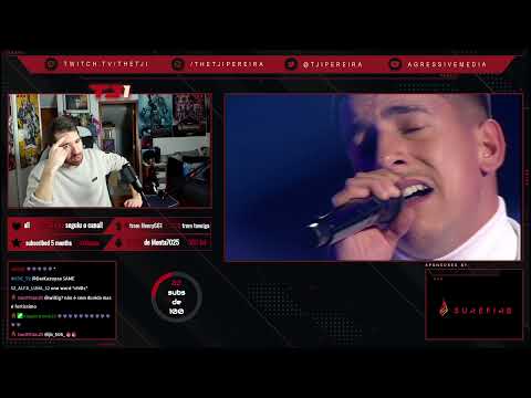 TJI REAGE A FERNANDO DANIEL CANTA NOVAMENTE WHEN WE WERE YOUNG