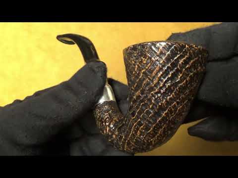 Pipa Brebbia First Calabash Sabbiata - filtro 9mm