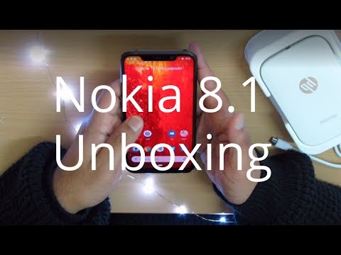 Nokia 8.1 (X7) - Unboxing and First Impressions