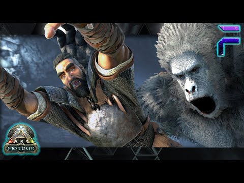 This Snow Fortress Artifact Cave is Scary!-Ark: Fjordur E33