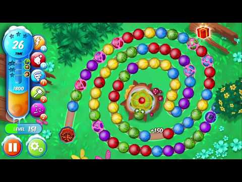 oka WWoka Marble Shooter level 151-155 - Game mini