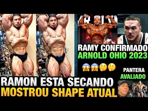 RAMON MOSTRA SHAPE ATUAL E CINTURA CHAMA ATENÇÃO - BIG RAMY NO ARNOLD OHIO E MUITO MAIS