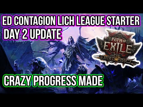 Blasting T15 Maps - ED Contagion Lich League Starter Build Guide Update 2 - POE 2 - The Third Edict