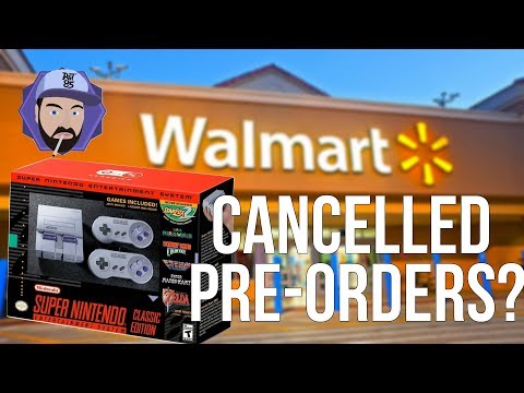 Walmart Cancelling ALL SNES Classic (SNES Mini) Pre-Orders?! | RGT 85