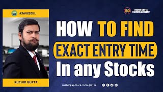 How to Find Exact Entry Timing in any Stock? Option Trading Course
