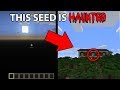 This Minecraft Seed is HAUNTED by Something at 3:00 AM (Do NOT Try This) Scary Minecraft Video