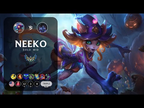 Neeko Mid vs Sylas - NA Challenger Patch 13.3