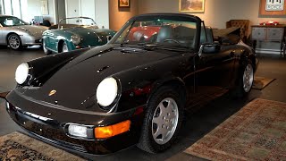 Video Thumbnail for 1991 Porsche 911 Carrera Cabriolet