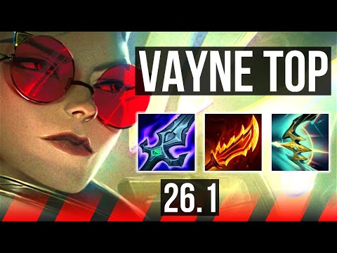 VAYNE vs RENEKTON (TOP) | Good KDA: 11/2/6, 44K damage | EUW Master | 26.1