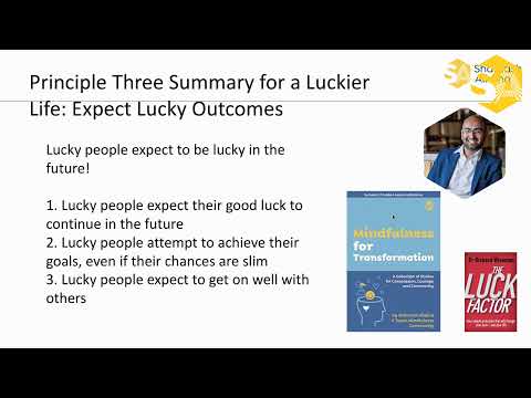 Day 30 - How to be Luckier by Expecting Good Fortune!