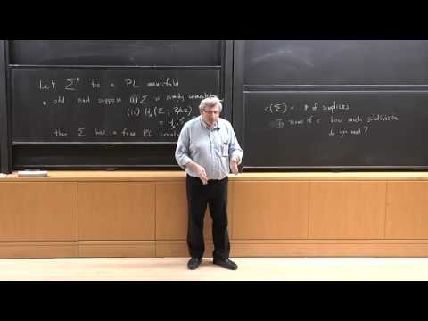 Shmuel Weinberger - Episodes from Quantitative Topology: 1. Variational problems, Morse and Turing