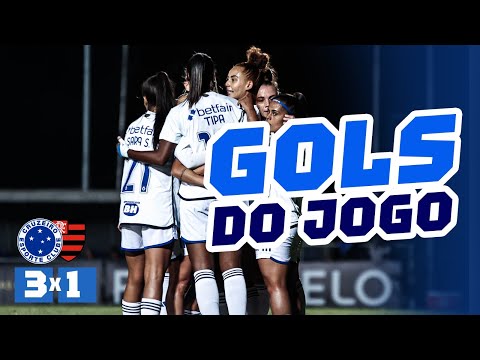 ⚽ GOLS DO JOGO | Cruzeiro 3 x 1 Flamengo - Brasileiro feminino