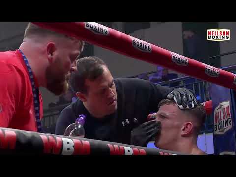 Nathan Mizon vs Brayan Mairena - Fight Town - York Hall - 22nd April 2022 - Neilson Boxing & WBM