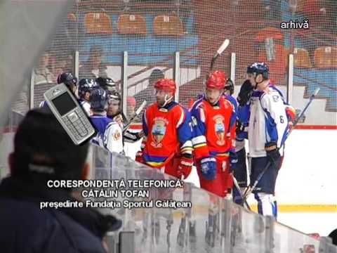 SPORT / Ştire Etv - Patinoarul din Galaţi este pregătit de mondialele de hochei | 17.05.2016