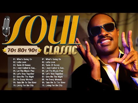 Stevie Wonder , Marvin Gaye, Aretha Franklin, Barry White,Isley Brothers - 70's 80's R&B Soul Groove